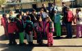 Donation of Backpacks and clothing items in Colton, CA (12/18/2014)
